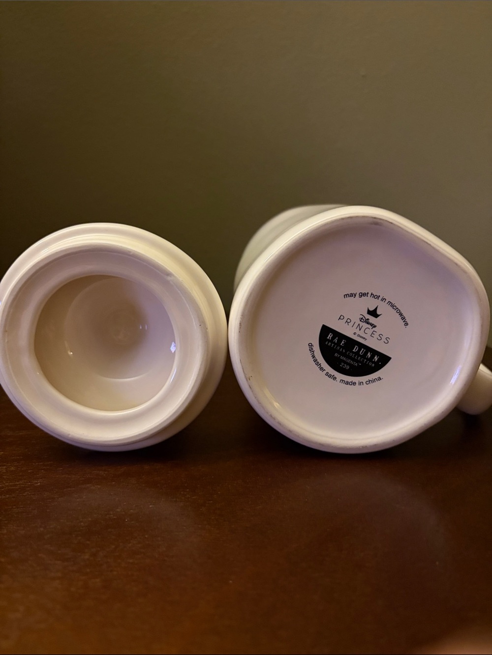 Rae Dunn Disney ‘Beauty and the Beast’ Large Mug with ‘Chip’ Lid - Picture 4 of 9
